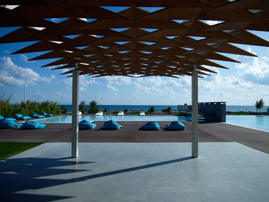Thalatta Seaside Hotel Ajía Ánna Fasiliteter bilde