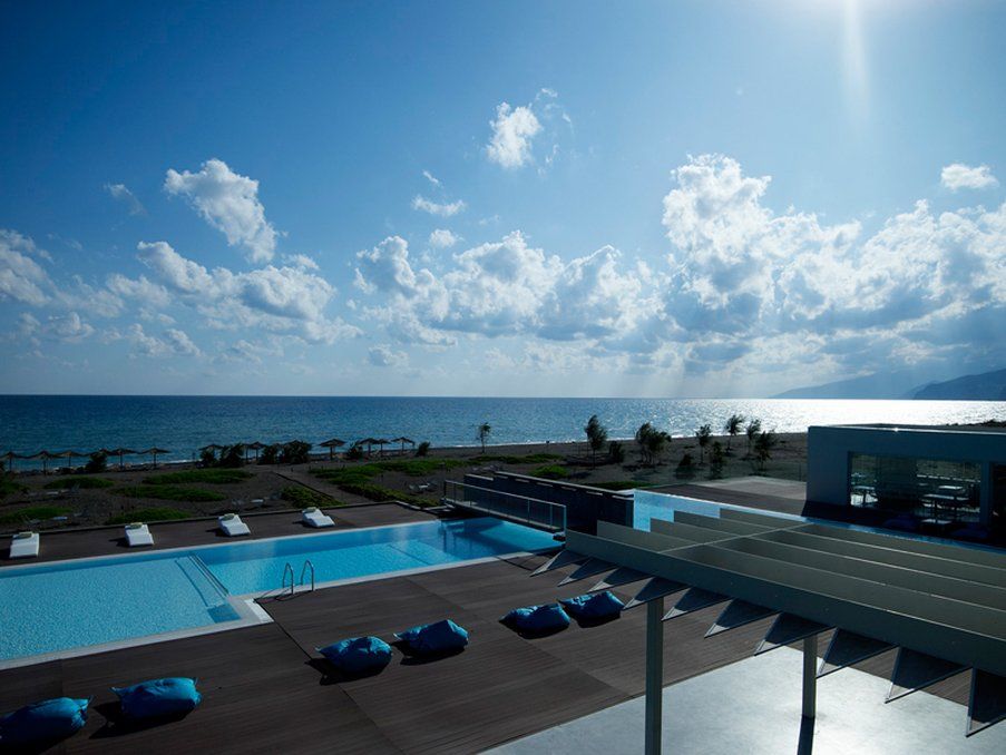 Thalatta Seaside Hotel Ajía Ánna Fasiliteter bilde